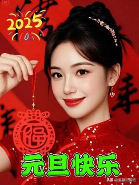 跨过2025,喜迎2025,新年新祝愿,健康平安乐无边